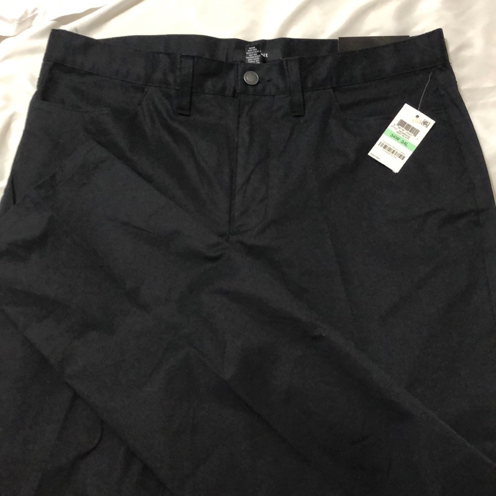 Men’s stretch flat front pant